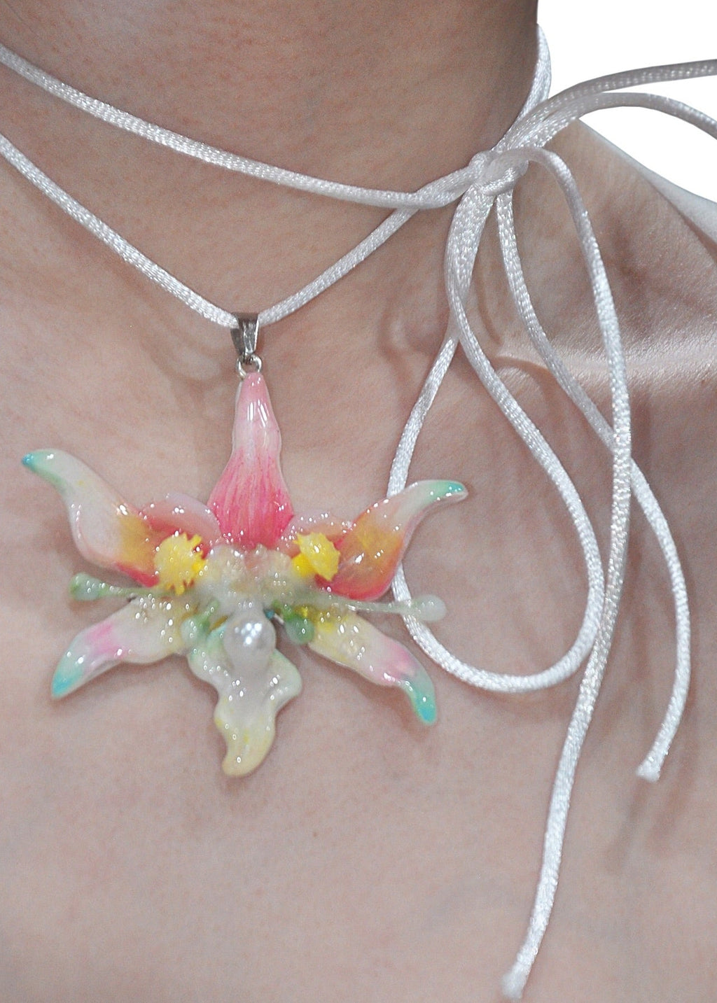 Pink & Green Water Orchid